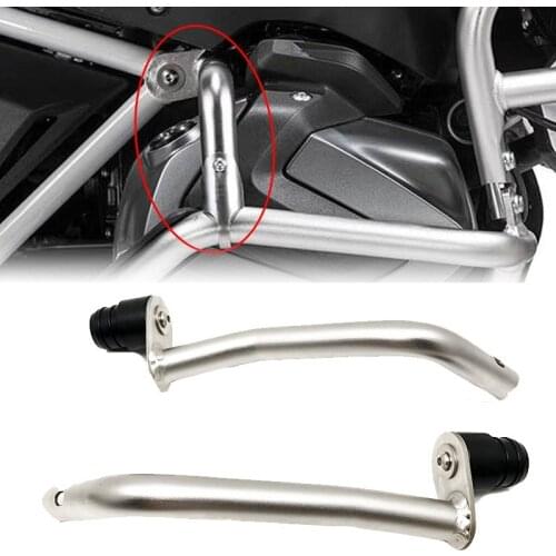 For BMW R1250GS LC ADV 2019 2020 Adventure r 1250 gs GSA EXTENSIONS UPPER CRASH BAR Bumper Stainless Steel Tank Guard Protector
