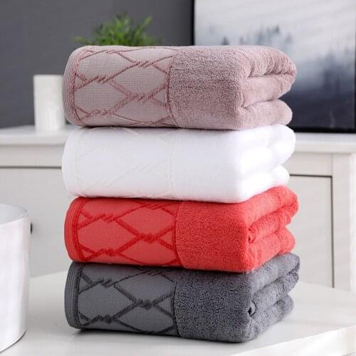 Bath towel Super soft long stapled cotton face towel excellent water-absorbing quality dots pattern towel