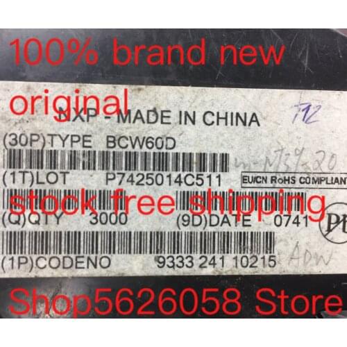 BCW60D SOT-23 100% new original freeshipping 50PCS-3000PCS/LOT STOCK