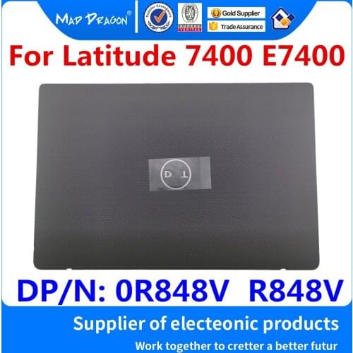 Laptop NEW original LCD Rear Lid Back LCD Top Cover Case For Dell Latitude 7400 E7400 0R848V R848V AQ2EE000103