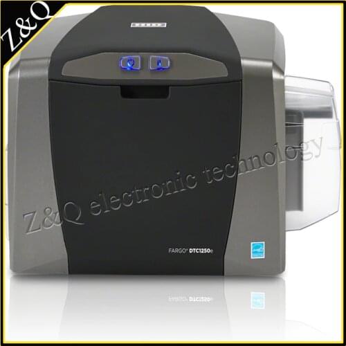 Fargo DTC1250e ID Card Printer Single-Sided use Fargo045500 ink ribbon