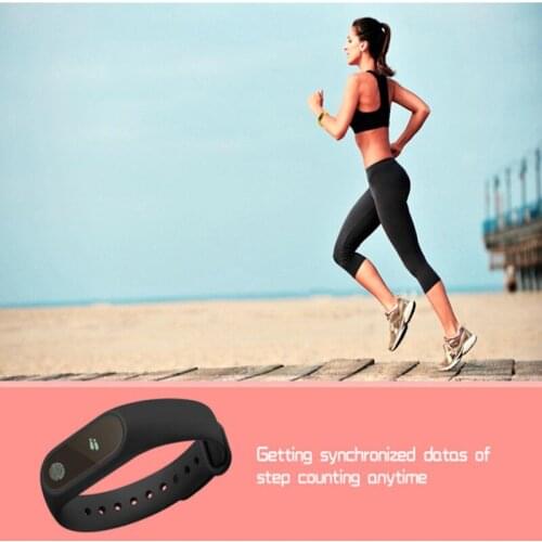 M2 Smart Watch IP67 Fitness Watch OLED Smart Touch Screen BT 4.0 Sport Bracelet Tracker Heart Rate Monitor Sleep Wristband