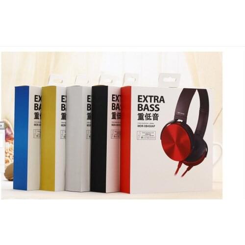 XB450 Wired Headset Heavy Bass Sound Quality Music headphone with Mic for Mobile Phone Universal