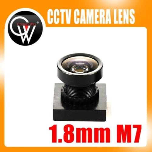 5pcs 1/3" cctv 1.8mm Lens 170degree wide angle M7*0.5 for CCTV Security MINI camera
