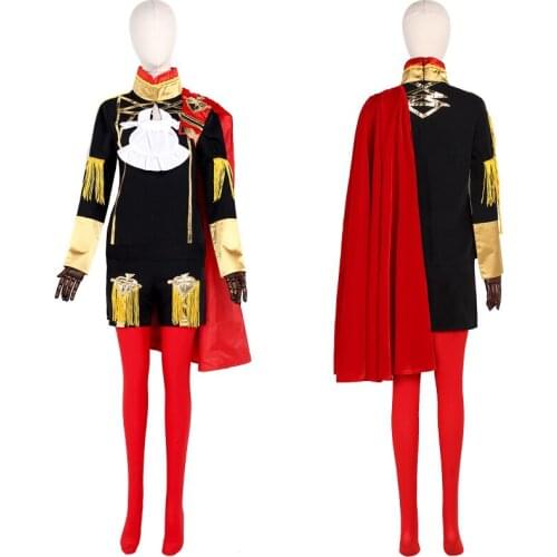 CostumeBuy Fire Emblem Edelgard Cosplay Costume Women Dress Halloween full outfits Custom Made