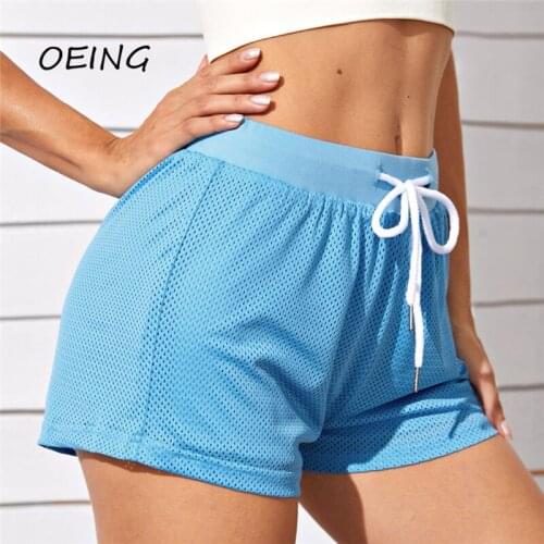 Summer Yoga Shorts Breathable Jogging Fitness Pants Loose Biker Athletic Shorts Sport Clothing