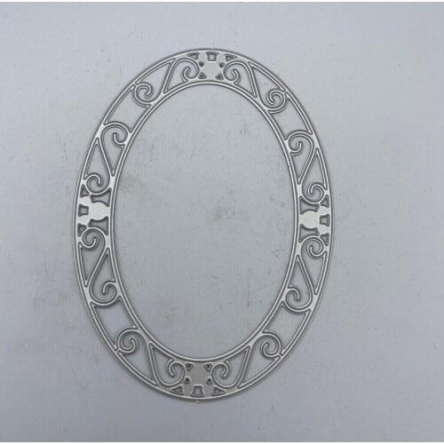 Metal Cutting Dies Oval for DIY Scrapbooking Album Embossing Paper Cards Deco Crafts Die Cuts