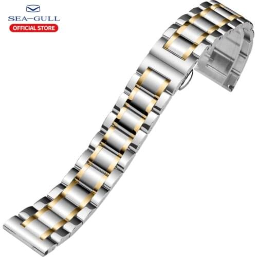20mm/22mm Seagull Mens Watch Original Watch Band Steel Band Official Genuine Watch Accessories