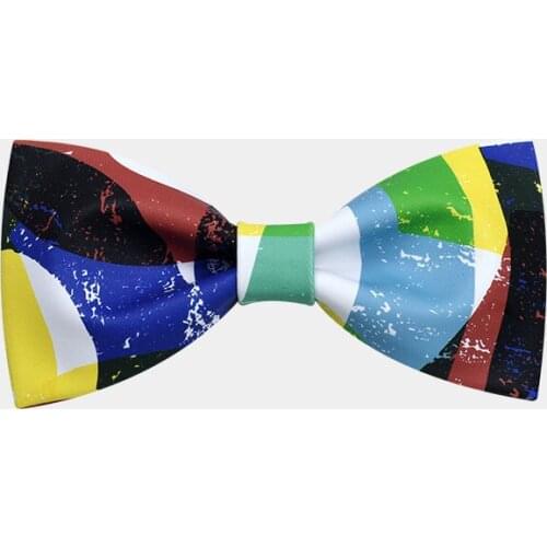 New Free Shipping fashion Mens female male Colorful Stain Print Dress Up British Men Women Bowtie Casual Marriage bow tie