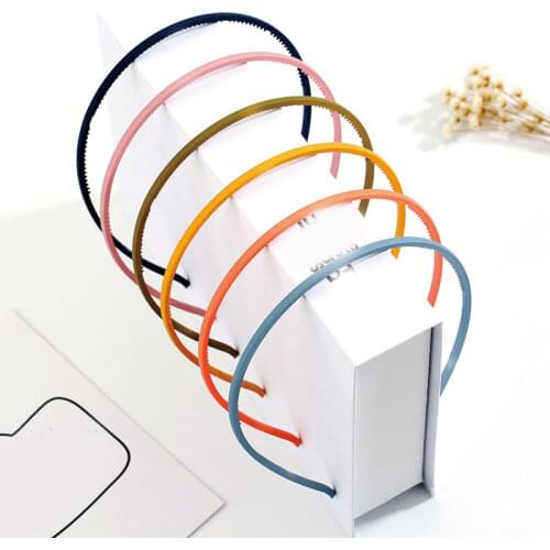 Solid Female Frosted Bezel Headband Turban Hairband For Women Lady Hair Hoop Hair Accessories Headwear Headdress Elegant