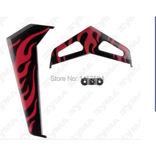 Wholesale Syma F1 RC Helicopter Spare Parts Yellow tail decoration set Free Shipping