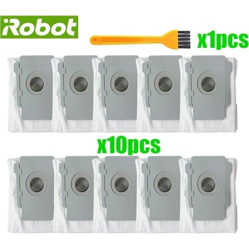 Dust Bag Reuse Paper Filter Bags For irobot Roomba S9 iRobot i7 Vacuum Cleaner Robot Spare Parts Kits Replacement Accessories