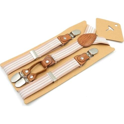 2017 lgfd515 kids suspenders 4 clips suspenders