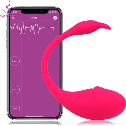 Sex Toys Bluetooth Vibrator Bluetooth APP Remote Control G-spot Dildo Massager Vibrating Egg Women Female Masturbator Sex Toys