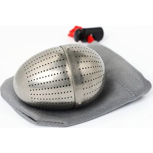 Titanium Tea Infuser Sphere Locking Spice Tea Ball Strainer Mesh Infuser Tea Filter Strainers Kitchen Accessories