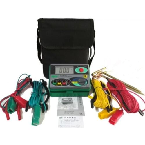 High Quality DY4100 Digital Earth Ground Resistance Tester Meter New