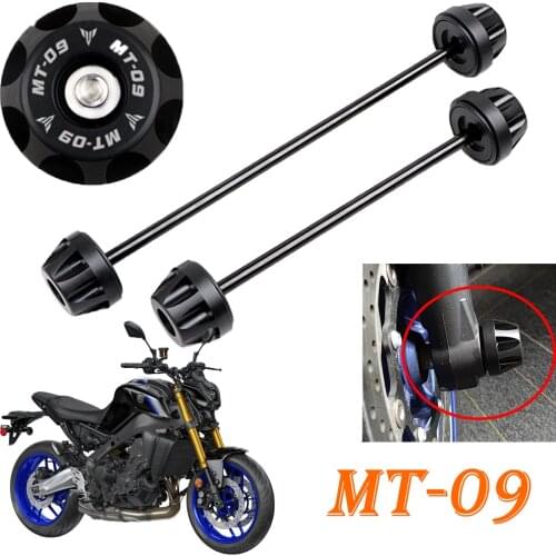 Rear Axle Fork Crash Sliders For YAMAHA MT-07 MT07 FZ-07 MT-09 FZ-09 MT 07 09 Motorcycle Accessories Wheel Protector