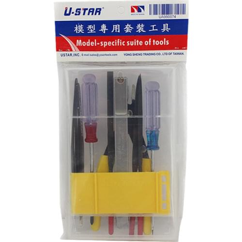 U-STAR UA-90074 10 in 1 Modelling Tool Set Special Hobby Tools