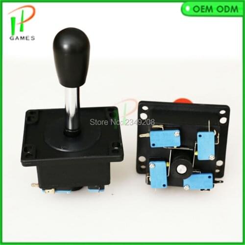 Free shipping 2 pcs/lot Spain style joystick with microswitch jamma arcade joystick game machine parts