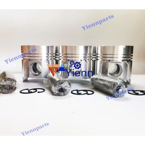 3TN100 3TN100E-ACG 3TN100E-ACGD 3TN100E-DWS 3TN100L-GL Piston 119000-22000 With Pin And Clip For Yanmar 3TN100 Engine Repair