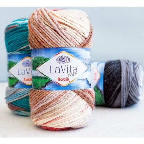 5 PCS 100gr/Ball Degrade Acrylic Yarn Anti-Pilling Dyed Hand-Knitting Thread Soft Warm DIY Weaving For Scarf Hat Sweater