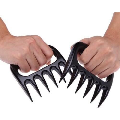 Barbecue Paws Meat Claws Pulled Chicken Shredder Pork Handler Carving Forks BBQ Grill Meat Handler Kitchen Forks Tool Wholesale