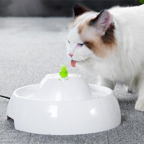 Automatic Pet Cat Water Fountain Electric Dog Pet Mute Drinker Feeder Bowl Pet Fountain Drinking Water Dispenser for Dogs Cats