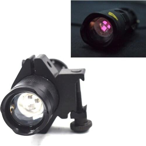 3 Core 850nm 3W Zoom Infrared Light Flashlight Hunting Torch Night Vision Power Need AA Battery