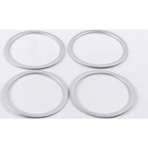 For Nissan X-Trail T32 Rogue 2014 2015 2016 2017 2018 ABS Matte Side Door Audio Speaker Cover Decorative Circle Ring Cover Trims