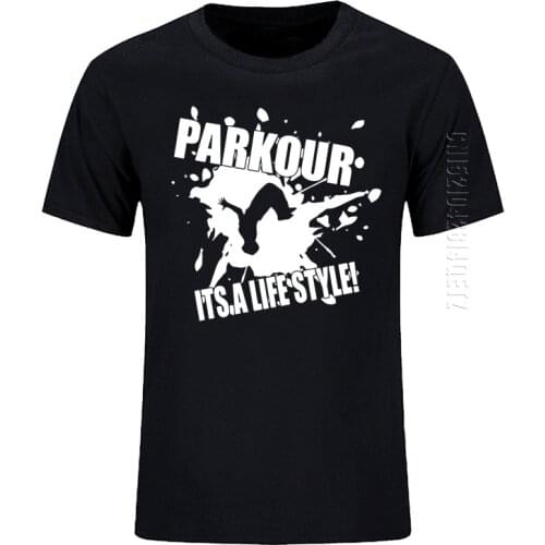 New Parkour Its A Lifestyle T Shirt Men Oversized T-Shirt Cotton Tops Tees O-Neck Casual Camiseta Tshirt Brand Clothing