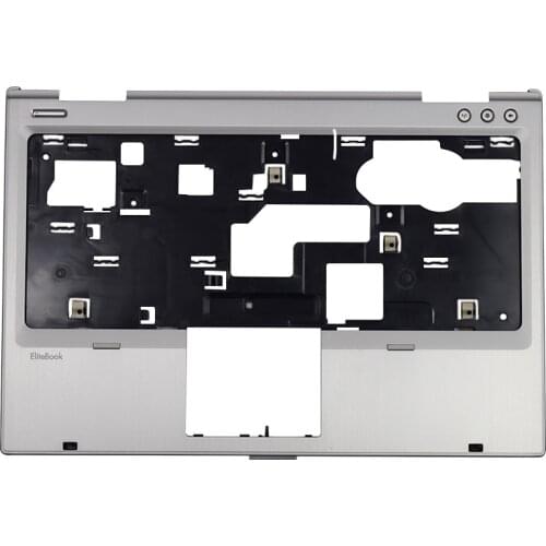 Original New Laptop Palmrest Upper Case For HP EliteBook 2560P 651375-001 651374-001 6070B0484102