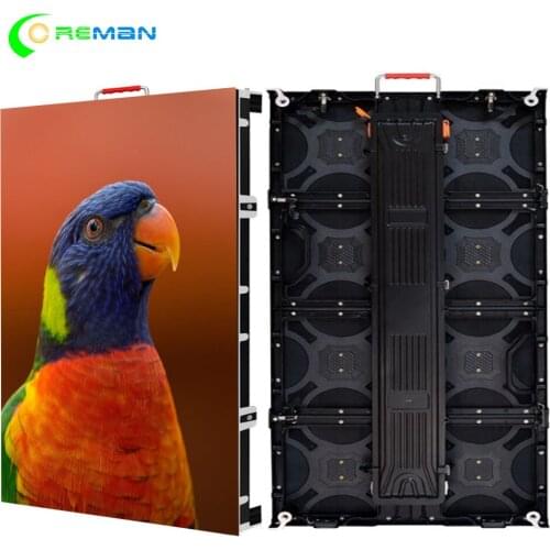 P3.91 LED display outdoor advertising led screen , 500X1000 aluminium die casting cabinet , led wall screen