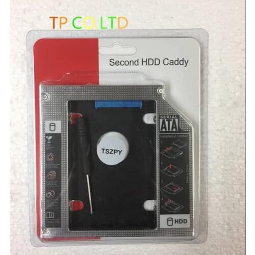 12.7MM 2nd Hard Drive HDD SSD SATA Caddy for HP Pavilion G4 G6 G7 G6-1110ss G6-1156er g6-2311et