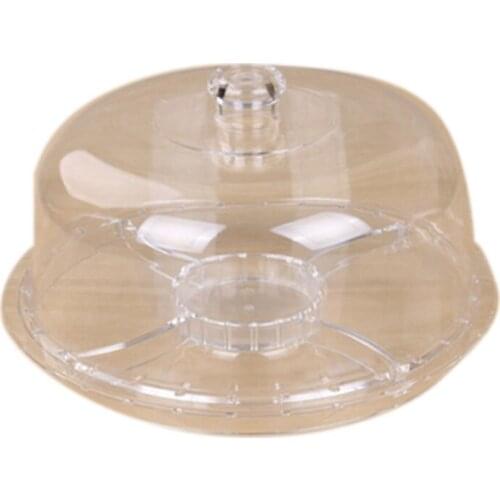 Transparent Fruit Plate Dry Fruit Plate Walnut Plate Melon Seeds Peanut Plate Candy Fruit Plate Cake Plate