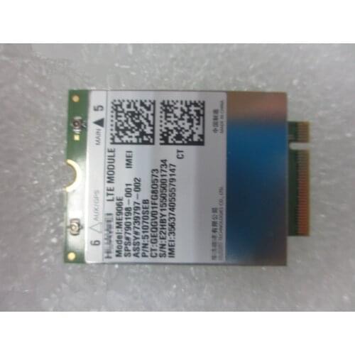 UNLOCKED ME906E NGFF LTE / HSPA+ FDD 4G module Card 790198-001 739797-002 704031-001 lt4112 for Probook / EliteBook