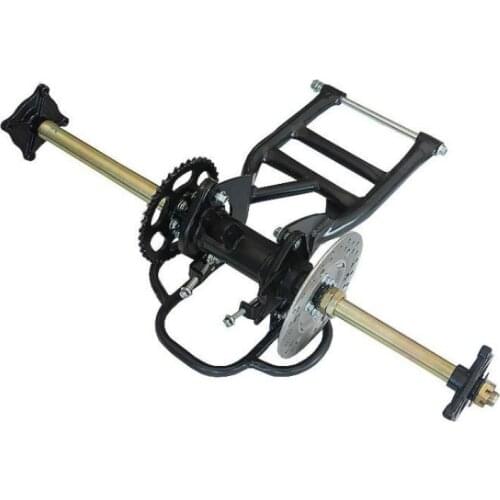 Self-made Four-wheeled Three-wheeled Motorcycle Go-kart Modified Rear Axle Suspension Beach Car Rear Axle Assembly Rear Fork