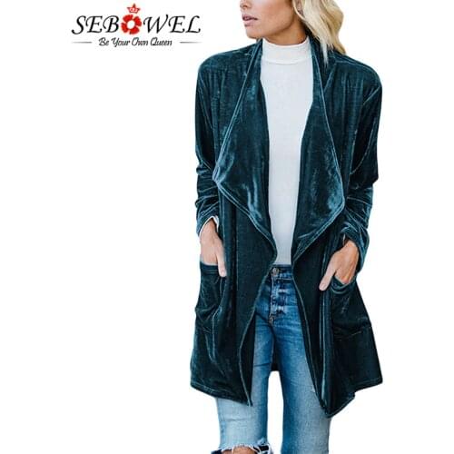SEBOWEL Women's Velvet Blazers China
