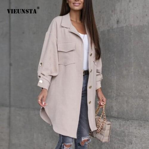 Женские модные пальто VIEUNSTA China At AliExpress