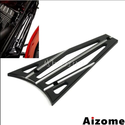 Motorcycle Protector Frame Black Radiator Grill Cover For Harley Road King Electra Glide Road Glide Street Glide 2009-2013