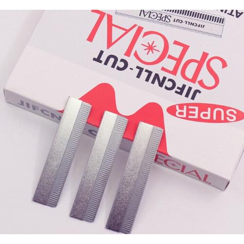 100Pcs/box stainless steel hairdressing knife eyebrow trimmer shave eyebrow sharp tattoo eyebrow trimmer stripper