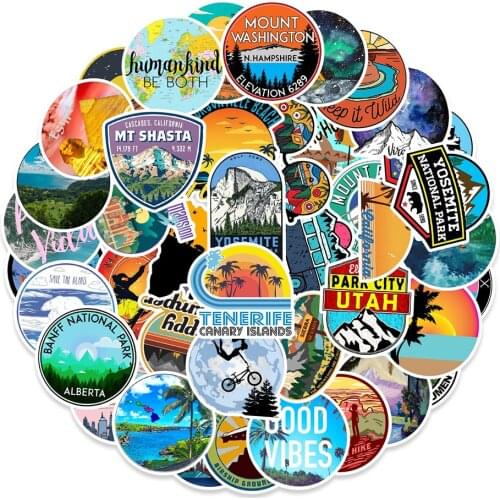 100pcs Pcs Outdoor Sports Cartoon Graffiti Bicycle Motorcycle Wall Skateboard Computer Guitar Pvc Sticker