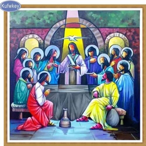 5d Diamond Painting cross stitch"religious wallpaper"diy Diamond Embroidery Jesus Needlework Pattern Decorative wall Paintings