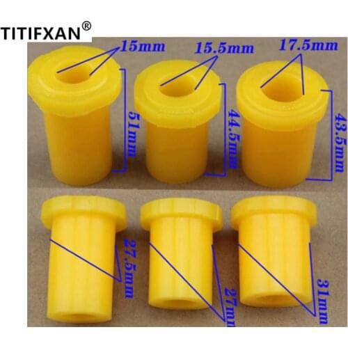 6PCS Super wear-resistant polyurethane steel sleeve for Mitsubishi V31 V32 V33 cheetah LEOPAARD Jones