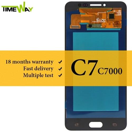 AMOLED Screen For Samsung C7 C7000 LCD Display With Touch Screen Digitizer Assembly For Samsung C7 C7000 LCD