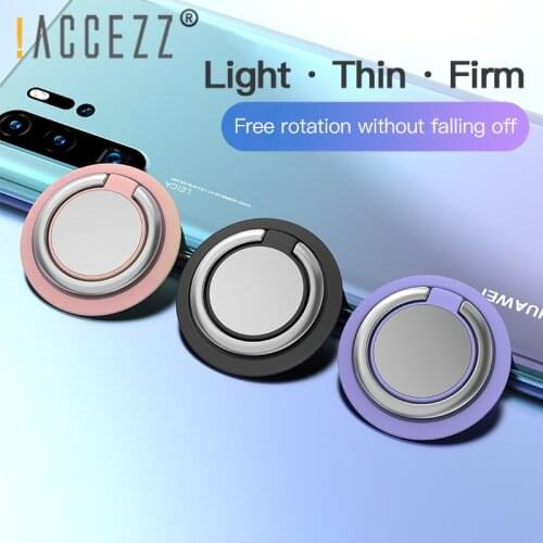 !ACCEZZ Lovely Finger Ring Holder For iphone 11 Huawei Xiaomi 360 Degree Rotation Magnetic Phone Stand Car Mount Bracket Support