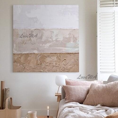 Free Shipping New Arrival Hand Painted Oil Painting On Canvas, Square Modern Decoration Home Decoration Painting