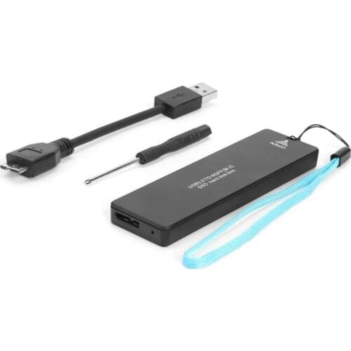 M2 HDD SSD Case NGFF SATA M.2 to USB 3.0 SSD Hard Disk Case M2 2242 2260 2280 External Hard Drive Enclosure For NGFF SATA SSD