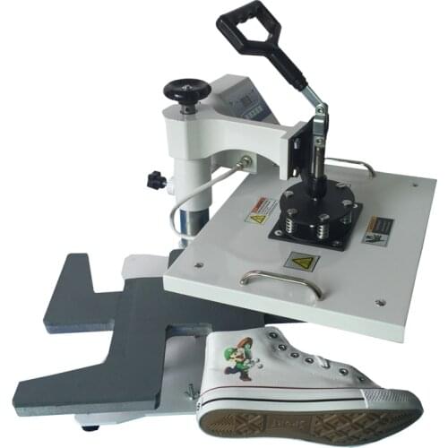 Digital Shoe Heat Press Machine , Shoes Sublimation Heat Transfer Machines shoes logo printer