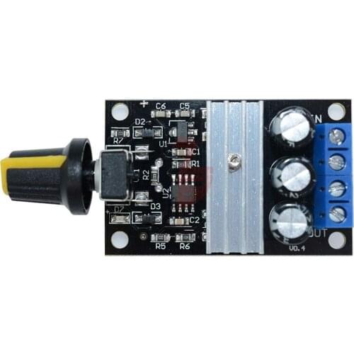 DC 6V 12V 24V 28V 3A Motor Speed Control Switch Controller