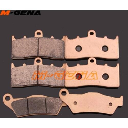 Motorcycle metal sintering brake pads For K1200R 2005-2012 2007 2008 K1300R 2009-2015 2010 2011 2012 2013 R1200R 2006-2014